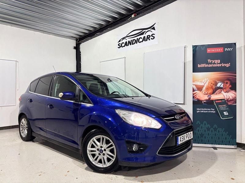 Blå Begagnad 2014 Ford C-MAX Titanium Minibuss | 39 900 kr (Marknadspris) - Bild 1/4