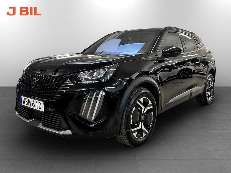 Svart Begagnad 2024 Peugeot 2008 Allure SUV | 209 900 kr (Bra pris) - Bild 1/3