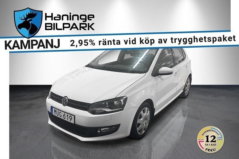 Mörkbrun Begagnad 2011 VW Polo Halvkombi | 69 900 kr (Marknadspris) - Bild 1/2