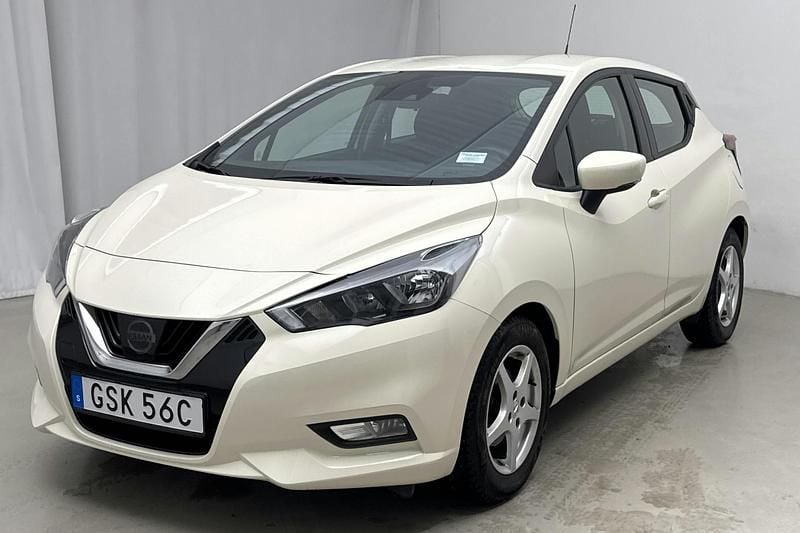Ljusbrun Begagnad 2022 Nissan Micra | 109 000 kr (Marknadspris) - Bild 1/4