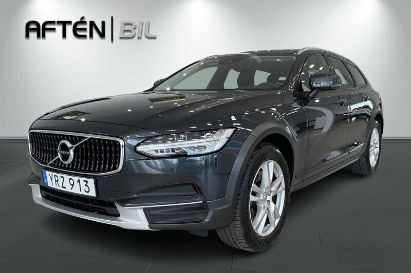 Grå Begagnad 2018 Volvo V90 CC SE Kombi | 289 900 kr (Bra pris) - Bild 1/4