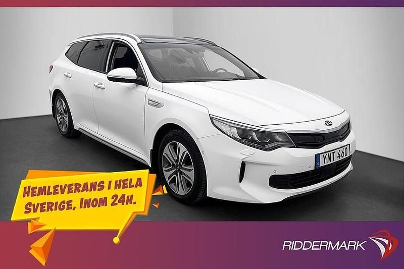 Begagnad Kia Optima Sport 205 HK (150 kW) 2018 Vit Kombi