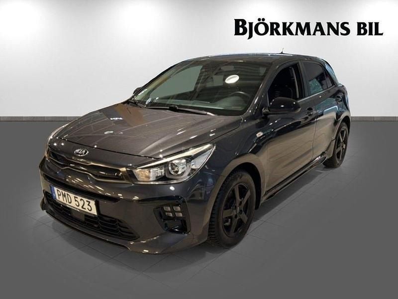 Begagnad Kia Rio GT-Line 120 HK (88 kW) 2018 Grå Halvkombi