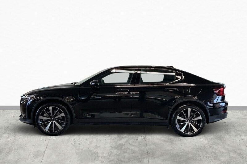 Svart Begagnad 2021 Polestar 2 Standard Range Single Motor Halvkombi | 304 900 kr (Bra pris) - Bild 1/4