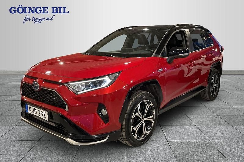 Begagnad Toyota RAV4 Hybrid 185 HK (136 kW) 2021 Röd SUV