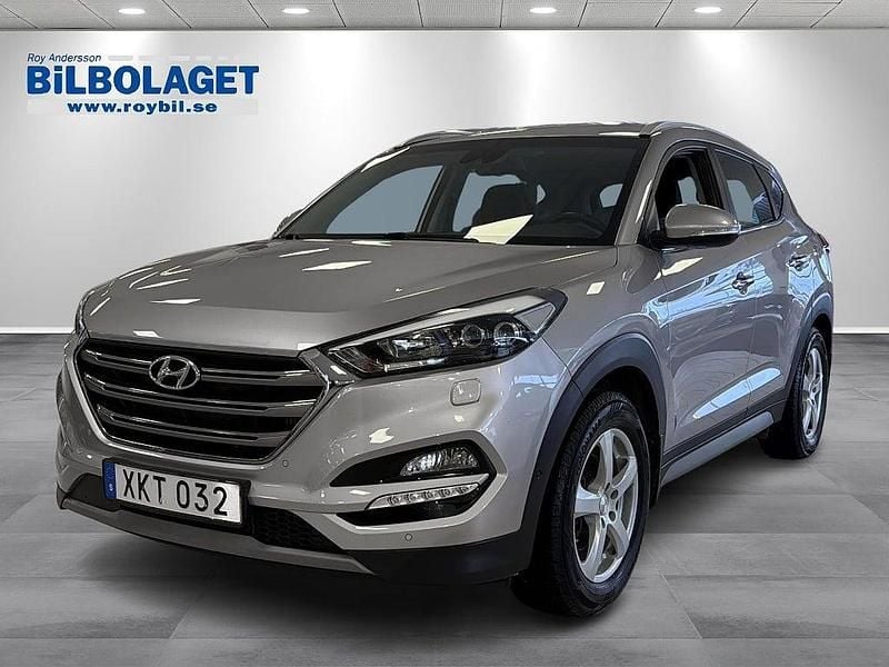 Ljusbrun Begagnad 2018 Hyundai Tucson SUV | 207 000 kr (Marknadspris) - Bild 1/4