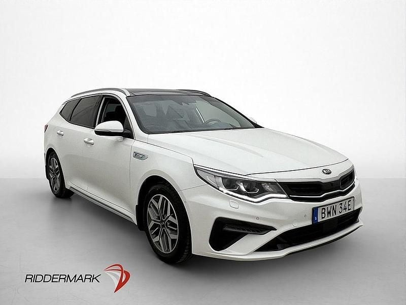 Begagnad Kia Optima Advance 154 HK (113 kW) 2019 Vit Kombi