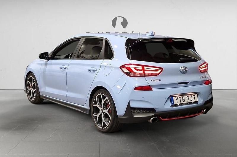 Begagnad Hyundai i30 N Performance 275 HK (202 kW) 2017 Blå Halvkombi