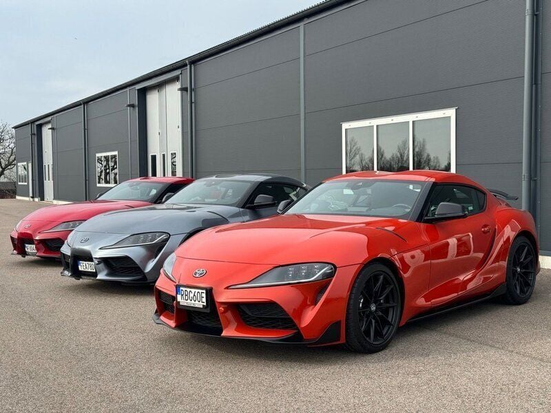 Orange Ny 2024 Toyota Supra Edition Sportkupé | 879 000 kr - Bild 1/3