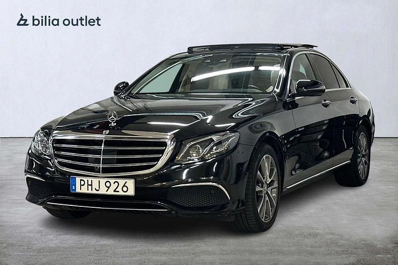 Svart Begagnad 2017 Mercedes E350 Exclusive Sedan | 329 900 kr (Marknadspris) - Bild 1/4