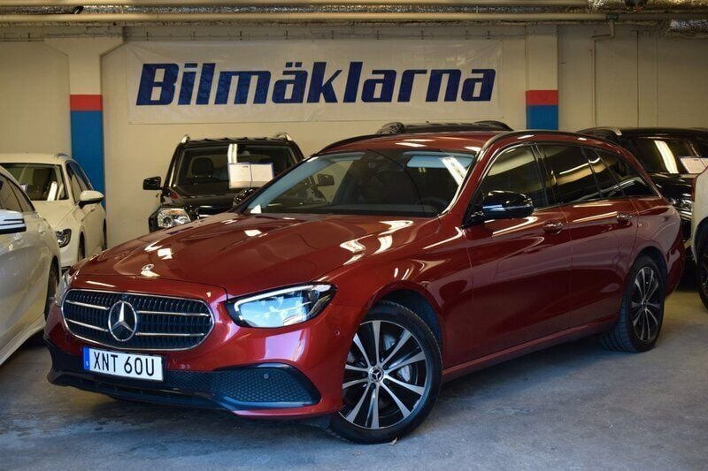 Röd Begagnad 2022 Mercedes E300 Kombi | 394 500 kr (Bra pris) - Bild 1/4