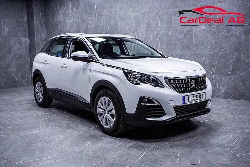 Begagnad Peugeot 3008 Active 131 HK (96 kW) 2018 Vit SUV