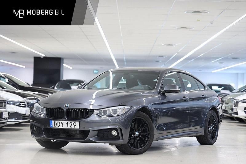 Grå Begagnad 2015 BMW 420 Gran Coupé M Sport Sportkupé | 209 900 kr (Bra pris) - Bild 1/2