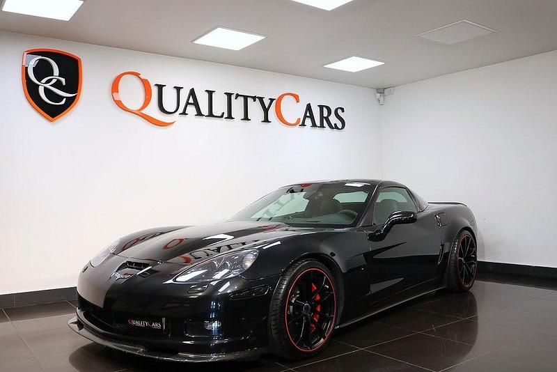 Svart Begagnad 2012 Chevrolet Corvette Z06 Sportkupé | 739 000 kr - Bild 1/4