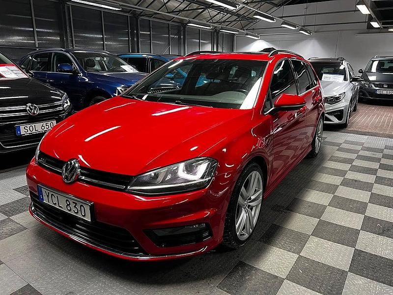 Begagnad VW Golf VII GT 150 HK (110 kW) 2016 Röd Kombi