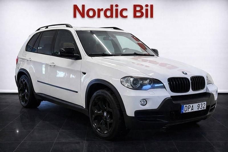Begagnad BMW X5 Sport Line 286 HK (210 kW) 2008 Vit SUV