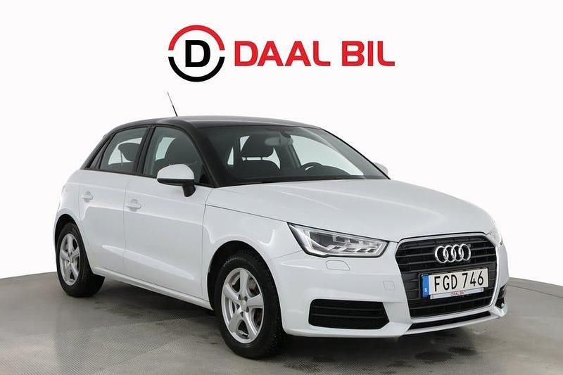 Begagnad Audi A1 Sportback Sport 125 HK (91 kW) 2015 Vit Halvkombi