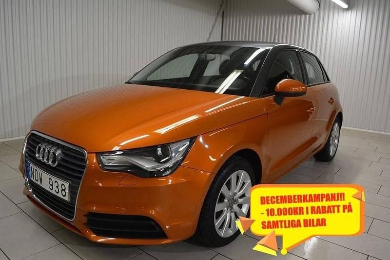 Orange Begagnad 2013 Audi A1 Sportback Sport Halvkombi | 79 000 kr (Bra pris) - Bild 1/3