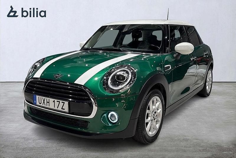 Grön Begagnad 2019 Mini Cooper Pepper Halvkombi | 169 000 kr (Marknadspris) - Bild 1/3