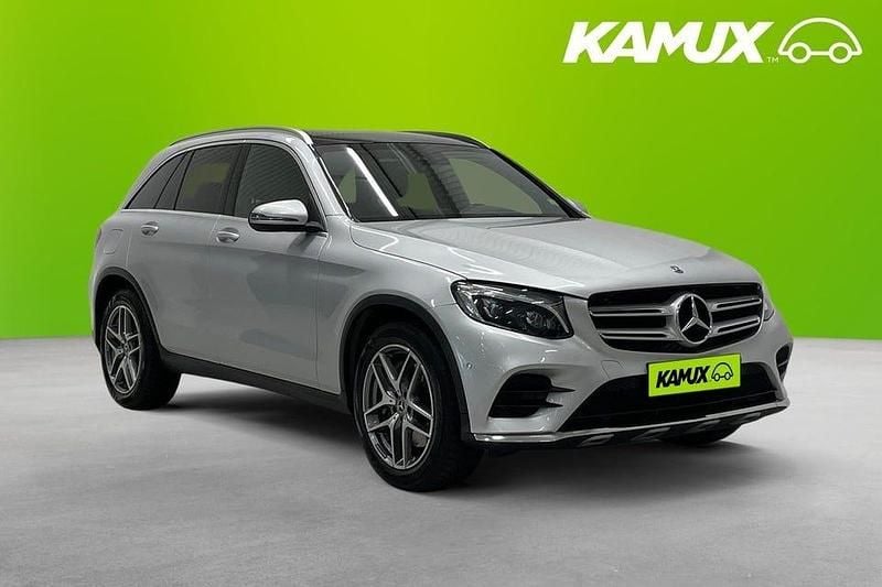 Silver Begagnad 2018 Mercedes GLC220 AMG SUV | 259 800 kr (Marknadspris) - Bild 1/4