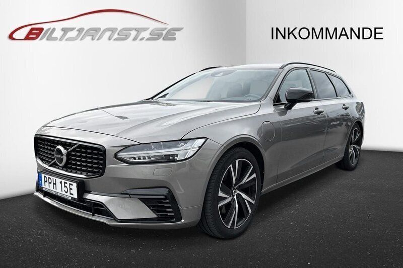 Grå Begagnad 2020 Volvo V90 R-Design Kombi | 379 900 kr (Marknadspris) - Bild 1/4