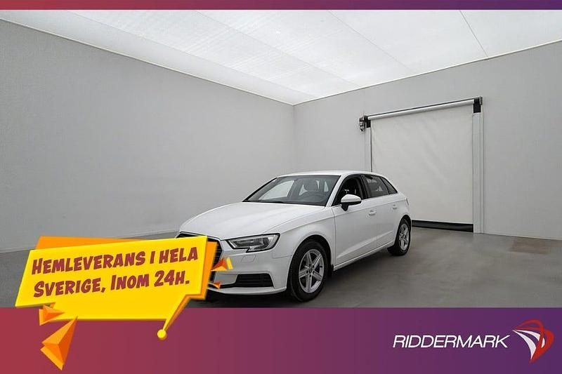 Begagnad Audi A3 150 HK (110 kW) 2017 Vit Sedan