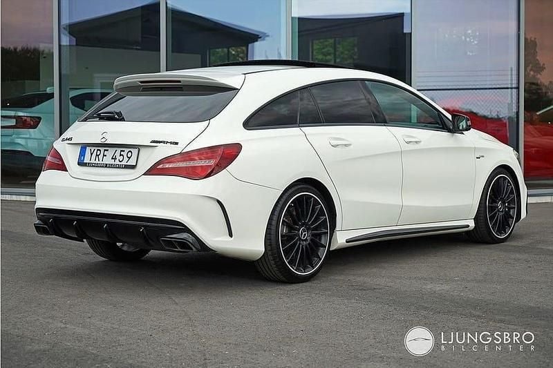 Begagnad Mercedes CLA45 AMG AMG 381 HK (280 kW) 2017 Vit Kombi