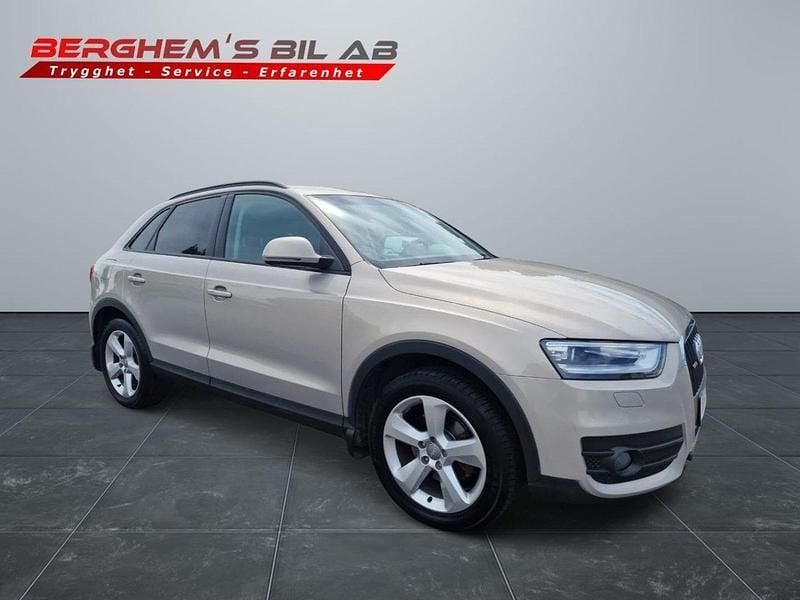 Ljusbrun (brun) Begagnad 2014 Audi Q3 Comfort SUV | 169 900 kr (Marknadspris) - Bild 1/4