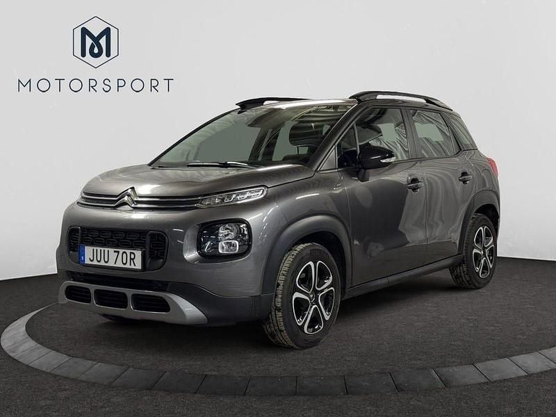 Grå metallic Begagnad 2021 Citroën C3 Aircross Feel SUV | 124 900 kr (Marknadspris) - Bild 1/3