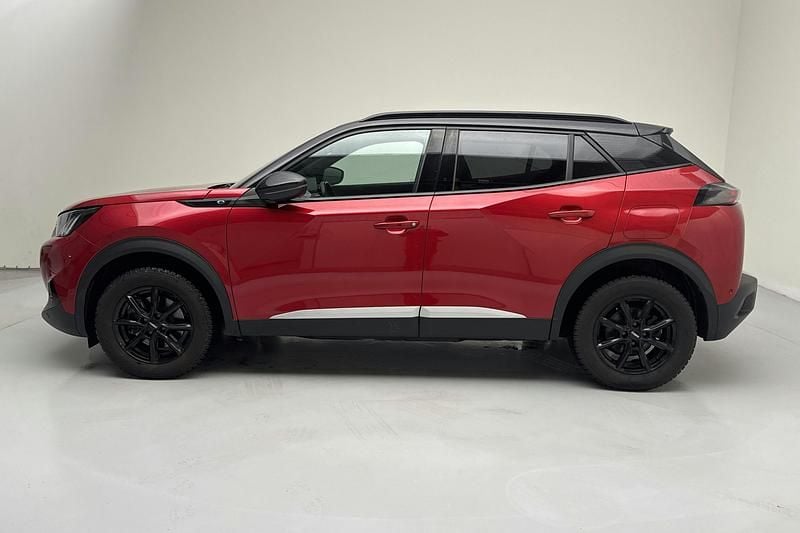 Begagnad Peugeot e-2008 GT 100 kW (136 HK) 2022 Röd SUV