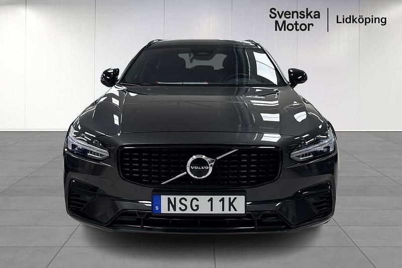 Begagnad Volvo V90 R-Design 462 HK (339 kW) 2022 Grå Kombi