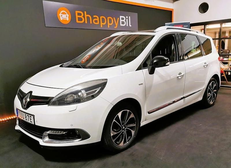 Vit Begagnad 2016 Renault Grand Scénic IV Bose Edition Minibuss | 102 900 kr (Superpris) - Bild 1/4