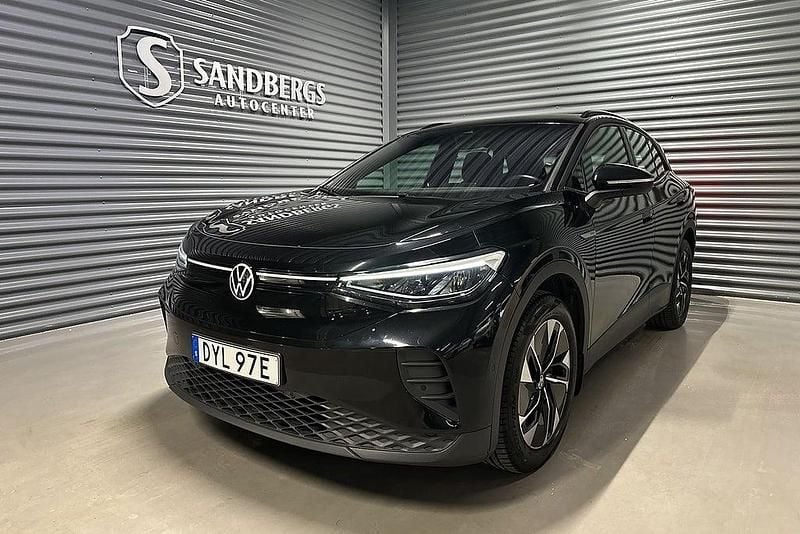 Svart Begagnad 2022 VW ID.4 Pro Performance SUV | 278 500 kr (Bra pris) - Bild 1/4