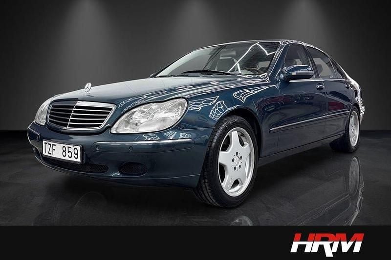 Grön Begagnad 1999 Mercedes S55 AMG AMG Sedan | 199 900 kr - Bild 1/4