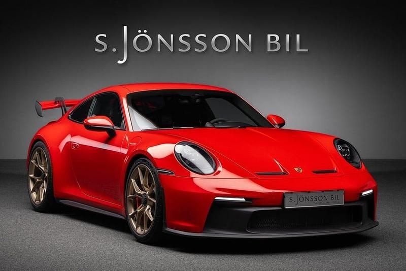 Guards red Begagnad 2022 Porsche 911 | 1 895 000 kr (Superpris) - Bild 1/4