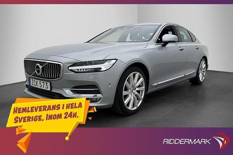 Silver Begagnad 2018 Volvo S90 Sedan | 234 800 kr (Lite dyr) - Bild 1/3