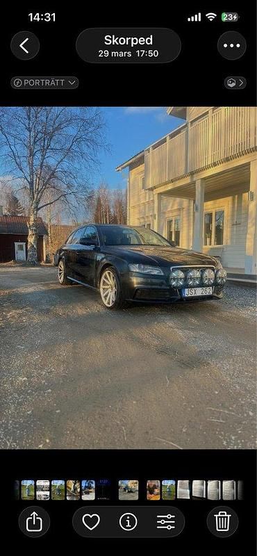 Svart Begagnad 2010 Audi A4 Kombi | 37 000 kr (Marknadspris) - Bild 1/2