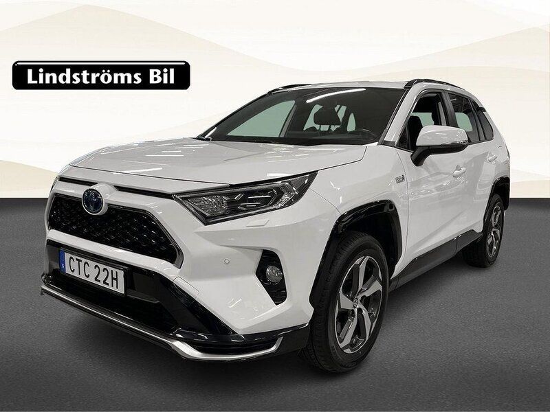 Vit Begagnad 2021 Toyota RAV4 Hybrid Edition SUV | 379 000 kr (Marknadspris) - Bild 1/3