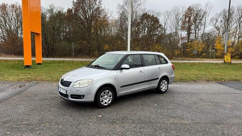 Begagnad Skoda Fabia Ambiente 69 HK (50 kW) 2009 Grå Kombi