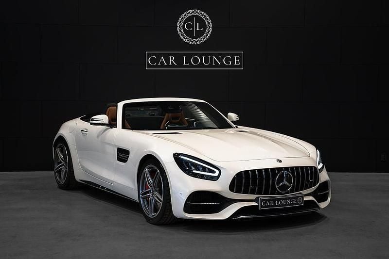 Vit Begagnad 2019 Mercedes AMG GT AMG Cab | 1 369 000 kr - Bild 1/4