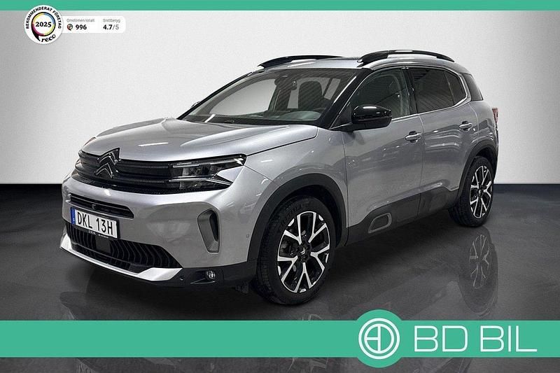 Grå (silver) Begagnad 2022 Citroën C5 Aircross Exclusive SUV | 259 900 kr (Lite dyr) - Bild 1/3