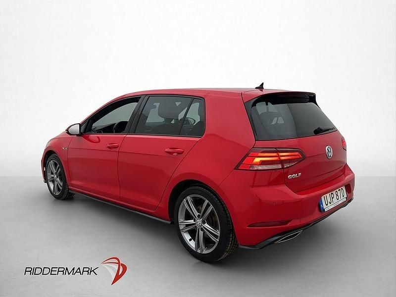 Begagnad VW Golf VII R-line 150 HK (110 kW) 2019 Röd Halvkombi
