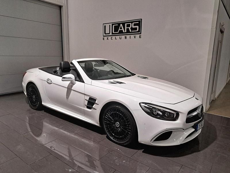 Vit Begagnad 2016 Mercedes SL400 AMG Cab | 649 900 kr - Bild 1/4
