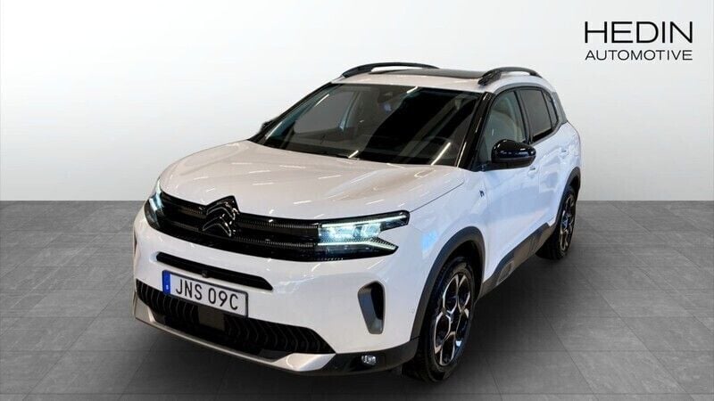 Vit (white) Begagnad 2022 Citroën C5 Aircross Shine SUV | 309 800 kr (Marknadspris) - Bild 1/4