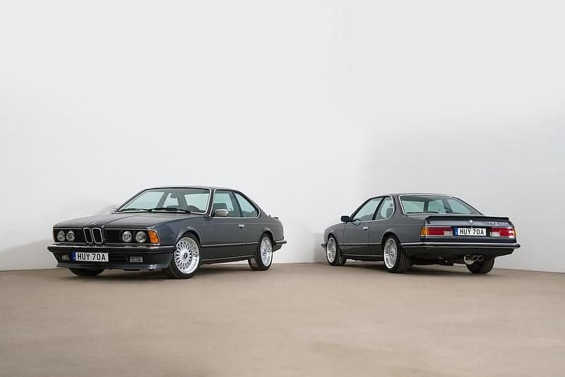 Grå Begagnad 1985 BMW 635 Sportkupé | 299 000 kr - Bild 1/4