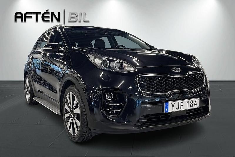 Begagnad Kia Sportage Advance 141 HK (103 kW) 2016 Aurora black pearl metallic SUV
