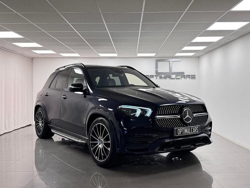 Mörkblå (blå met.) Begagnad 2020 Mercedes GLE350 AMG SUV | 599 900 kr (Lite dyr) - Bild 1/4