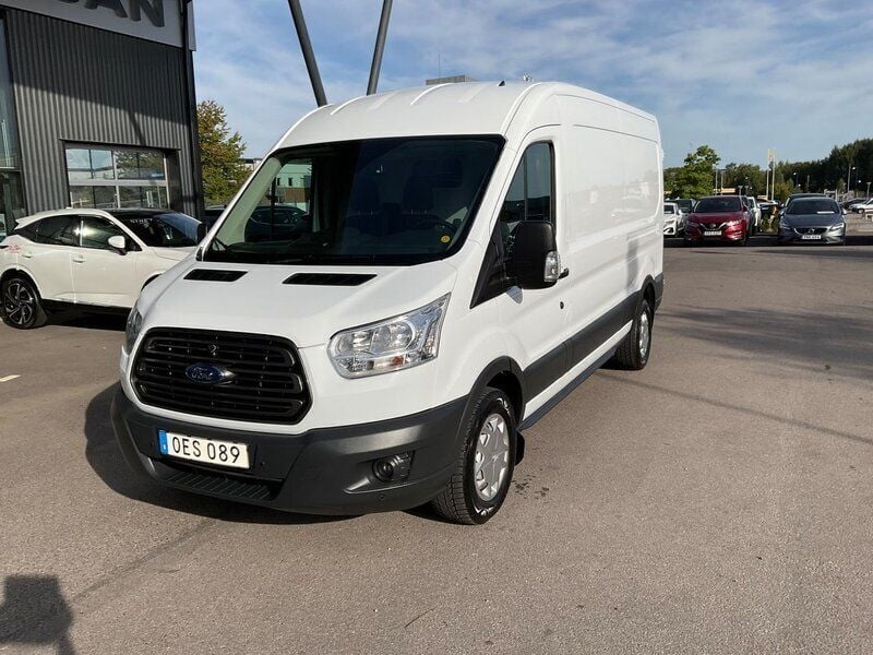 Vit Begagnad 2017 Ford Transit Van | 218 625 kr (Dyr) - Bild 1/4