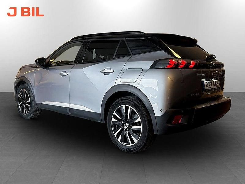 Begagnad Peugeot e-2008 GT 100 kW (136 HK) 2021 Grå SUV