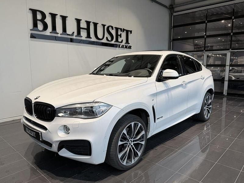 Begagnad BMW X6 M Sport 313 HK (230 kW) 2018 Vit SUV